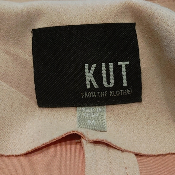 KUT Faux Suede Moto Jacket - Picture 4 of 6